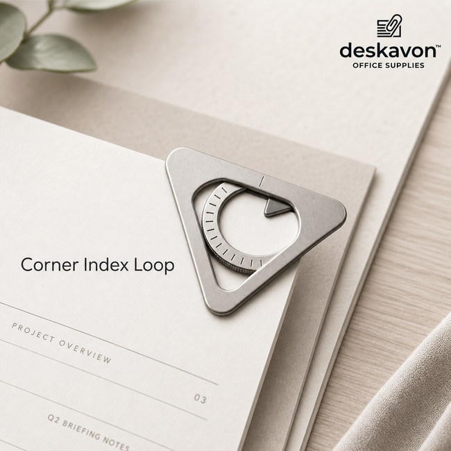Deskavon™ Corner Index Loop