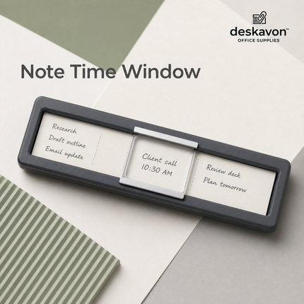Deskavon™ Note Time Window