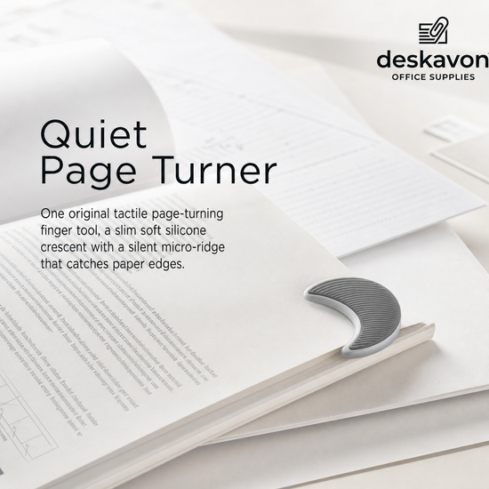 Deskavon™ Quiet Page Turner